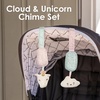 image:imageCarters Cloud amp Unicorn Chime Set for Babies