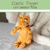 image:imageDisney Baby Classic Winnie the Pooh and Friends Stuffed Animal Tigger 1175 Inches Orange Black