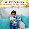 image:imageDisney Baby Lilo amp Stitch Soft Huggable Stuffed Animal Cute Plush Toy for Toddler Boys and Girls Gift for Kids Blue Stitch 15 Inches