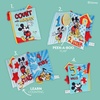 image:imageDisney Baby Mickey Mouse Count with Mickey Soft Book with Crinkle Pages and OnTheGo Hook and Loop for Babies and Toddlers