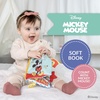 image:imageDisney Baby Mickey Mouse Count with Mickey Soft Book with Crinkle Pages and OnTheGo Hook and Loop for Babies and Toddlers