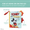 image:imageDisney Baby Mickey Mouse Count with Mickey Soft Book with Crinkle Pages and OnTheGo Hook and Loop for Babies and Toddlers