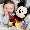 image:imageDisney Baby Mickey Mouse On The Go Activity Toy with Teething Rings Crinkle Sounds Mirror and Rattle for Babies and Infants