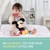 image:imageDisney Baby Mickey Mouse On The Go Activity Toy with Teething Rings Crinkle Sounds Mirror and Rattle for Babies and Infants