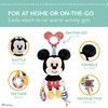image:imageDisney Baby Mickey Mouse On The Go Activity Toy with Teething Rings Crinkle Sounds Mirror and Rattle for Babies and Infants