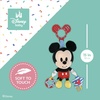 image:imageDisney Baby Mickey Mouse On The Go Activity Toy with Teething Rings Crinkle Sounds Mirror and Rattle for Babies and Infants