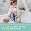 image:imageDisney Baby Minnie Mouse Find Your Shape Soft Book with Crinkle Pages Teething Rings and OnTheGo Hook and Loop Strap for Babies and Toddlers