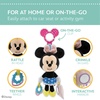 image:imageDisney Baby Minnie Mouse On The Go Activity Toy with Teething Rings Crinkle Sounds Mirror and Rattle for Babies and Infants