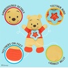 image:imageDisney Baby Winnie The Pooh Sensory Blanky with Crinkle and Teether Feet for Infant Baby Boys and Girls