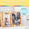 image:imageDisney Winnie the Pooh Photo Album with Soft Pages and Crinkle Sounds for Babies and Toddlers  Holds 4x6 Photos and On the Go Strap for Stroller Car Seat or Crib for Baby