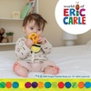 image:imageEric Carle Very Hungry Caterpillar Busy Bee Chime Toy with Silicone Gummi Ogobolli  Makes Sound When Shaken and Great for Teething  Hanging Loop for On The Go