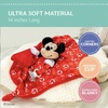 image:imageKIDS PREFERRED Disney Baby Mickey Mouse Plush Stuffed Animal Snuggler Lovey Security Blanket 1318 x 1318 x 35Mickey Snuggler Blanket  NEW