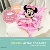 image:imageKIDS PREFERRED Disney Baby Mickey Mouse Plush Stuffed Animal Snuggler Lovey Security Blanket 1318 x 1318 x 35Minnie Snuggler Blanket  NEW