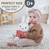 image:imageKIDS PREFERRED Miffy Fall Sweater amp Dress Plush Toy Sitting Dutch Bunny by Dick Bruna Soft Stuffed Animal Plushie for Girls amp Boys  13 Inches