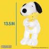 image:imageKIDS PREFERRED Peanuts Snoopy Holding Woodstock Plush Embroidered Details amp Crinkle Feet Soft Stuffed Animal for Toddler Boys amp Girls 12 Inch Size