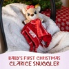 image:imageKIDS PREFERRED Rudolph The RedNosed Reindeer Clarice Plush Stuffed Animal Snuggler Lovey Security Blanket 125 Inches