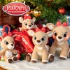 image:imageKIDS PREFERRED Rudolph The RedNosed Reindeer Clarice Plush Stuffed Animal Snuggler Lovey Security Blanket 125 Inches