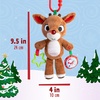 image:imageKIDS PREFERRED Rudolph The RedNosed Reindeer On The Go Teether Developmental Activity Toy 12 inches  BrownActivity Toy