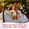 image:imageKIDS PREFERRED Rudolph The RedNosed Reindeer On The Go Teether Developmental Activity Toy 12 inches  BrownActivity Toy