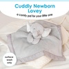 image:imageKids Preferred Carters Elephant Plush Stuffed Animal Snuggler Blanket  Gray
