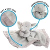 image:imageKids Preferred Carters Elephant Plush Stuffed Animal Snuggler Blanket  Gray