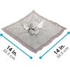 image:imageKids Preferred Carters Elephant Plush Stuffed Animal Snuggler Blanket  Gray