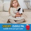 image:imageKids Preferred Cuddle Pal  Peanuts Snoopy Plush 11 Inch  Stuffed Animal for Babies amp Newborn  Babys First Plush Blankie