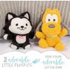 image:imageKids Preferred Disney Baby Cuteeze Mickey Mouse and Friends Pluto and Figaro Stuffed Animal Plush Toys 2 Piece Set for Baby and Toddler Boys and Girls  6 Inches