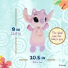 image:imageKids Preferred Disney Baby Lilo and Stitch Angel Teether Plush Toy Crinkle Cloth for Newborn Baby Boys and Girls 10 inches