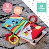 image:imageKids Preferred Disney Baby Mickey Mouse Colorful Crinkle Soft Book with Teething Corner and OnTheGo Clip for BabiesMickey Mouse