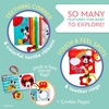 image:imageKids Preferred Disney Baby Mickey Mouse Colorful Crinkle Soft Book with Teething Corner and OnTheGo Clip for BabiesMickey Mouse