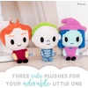 image:imageKids Preferred Disney Baby Nightmare Before Christmas 3 Pack  Lock Shock amp Barrel Stuffed Animal Plush Toy Set  Great for Babies and Toddlers