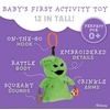 image:imageKids Preferred Disney Baby Nightmare Before Christmas Oogie Boogie On The Go Activity Toy with On The Go Clip Crinkle Squeaker and Rumble Sound