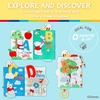image:imageKids Preferred Disney Baby Winnie The Pooh Deluxe Soft Book Abcs with Pooh OnTheGo Sensory Books for Babies with Crinkle Pages and BPA Free Teether
