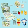 image:imageKids Preferred Disney Baby Winnie The Pooh and Friends Deluxe Take Along Travel Playset 100 Acre Woods Picnic with Pooh and Eeyore Beanbag Plush and Wooden and Fabric Set Pieces