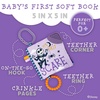 image:imageKids Preferred Disney Nightmare Before Christmas My First Scare Jack Skellington Soft Book Baby Teething Crinkle Book with OnTheGo Clip Crinkle Pages and Teethers Multicolor