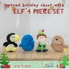 image:imageKids Preferred Elf 4 Pc Cuteeze Plush Set  Buddy Arctic Puffin Mr Narwhal and Baby Walrus  Stuffed Animals for Toddler Boys amp Girls 6 Inches