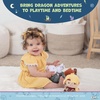 image:imageKids Preferred How to Train Your Dragon 4 Pc Cuteeze Set  6 Inch Hiccup Toothless Astrid amp Light Fury Plush Beans in Body for Baby Boys amp Girls