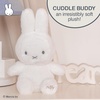 image:imageKids Preferred Miffy Baby 10 in Plush  Embroidered Details Miffy Logo on Paw Super Soft Cozy Plush for Ages 0 Months and up Beans in Bottom