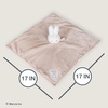 image:imageKids Preferred Miffy Baby Blanket  Neutral Colors Soft Snuggable Blankey Miffy Plush Embroidered Details Paci Loop 17 in Ages 0 Months amp Up