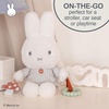 image:imageKids Preferred Miffy Baby Ragdoll Activity Toy  Super Soft Fabric Teether Ring Crinkle amp Rattle OnTheGo Clip Ages 0 Months and up 10 inches