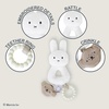 image:imageKids Preferred Miffy Baby Ring Rattle  Soft Plush Material Crinkle Rattle Toy with Bumpy Ring Teether Embroidered Details Ages 0 Months amp up