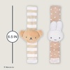 image:imageKids Preferred Miffy Baby Wrist Rattle Set  Rattle Plush Heads Easy On and Off Strap Hook amp Loop Closure Embroidered Details Ages 0 to 12 Months