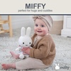 image:imageKids Preferred Miffy Plush 8 Miffy Head Logo Dress  Sitting Dutch Bunny by Dick Bruna Soft Stuffed Plush for Girls amp Boys Ages 0 Months 8 Inches