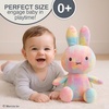 image:imageKids Preferred Miffy Plush 8 Tie Dye Bunny  Sitting Dutch Bunny Plush Embroidered Details Ultra Soft Stuffed Animal Plushie for Girls and Boys14 Inch