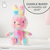 image:imageKids Preferred Miffy Plush 8 Tie Dye Bunny  Sitting Dutch Bunny Plush Embroidered Details Ultra Soft Stuffed Animal Plushie for Girls and Boys14 Inch
