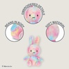 image:imageKids Preferred Miffy Plush 8 Tie Dye Bunny  Sitting Dutch Bunny Plush Embroidered Details Ultra Soft Stuffed Animal Plushie for Girls and Boys8 Inch