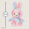 image:imageKids Preferred Miffy Plush 8 Tie Dye Bunny  Sitting Dutch Bunny Plush Embroidered Details Ultra Soft Stuffed Animal Plushie for Girls and Boys8 Inch