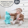 image:imageKids Preferred Miffy Plush Toy 14 Inch Sitting Dutch Bunny Plush by Dick Bruna Soft Boa Rabbit Bunny Stuffed Animal Plushie Doll for Girls and BoysMint
