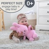 image:imageKids Preferred Miffy Plush Toy 14 Inch Sitting Dutch Bunny Plush by Dick Bruna Soft Boa Rabbit Bunny Stuffed Animal Plushie Doll for Girls and BoysPink